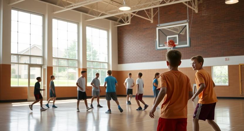 basketball gyms for rent