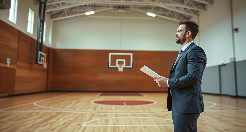 basketball gyms for rent