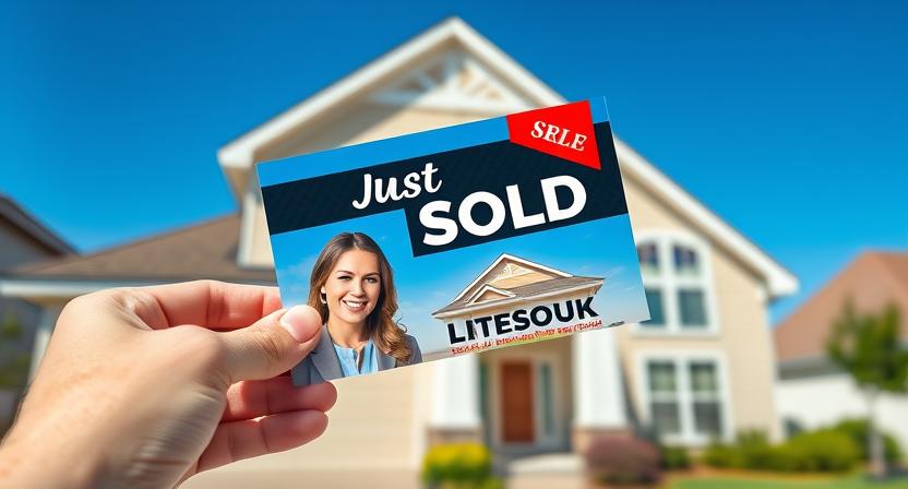 real estate marketing postcards
